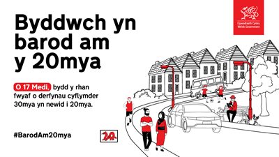 Get Ready for 20mph (Cymraeg)